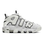 Nike Air More Uptempo in the white and black colorway - Image 4